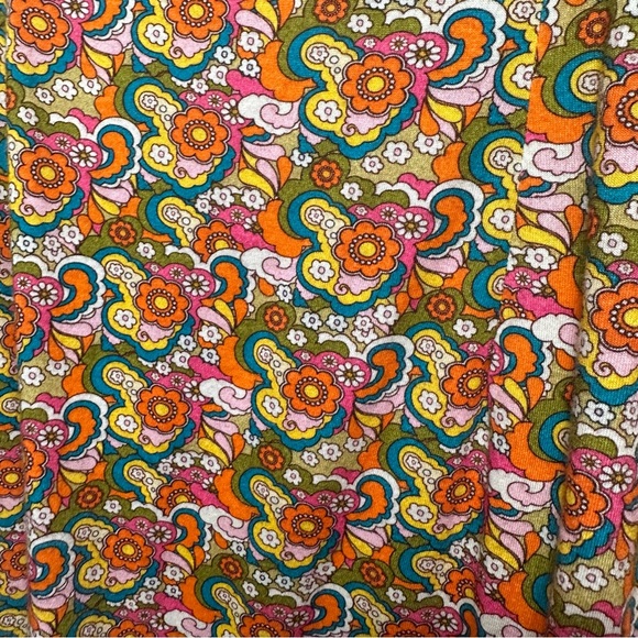 Her Pony LimitedEdition 70’sInspired Fantasia Groovy/Funky Print Dress NWOT XS/2 - Picture 11 of 15